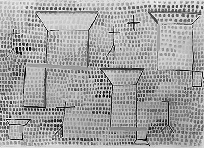 Crosses and Pillars Paul Klee